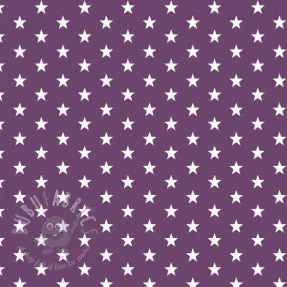 Bawełniana tkanina Petit stars purple
