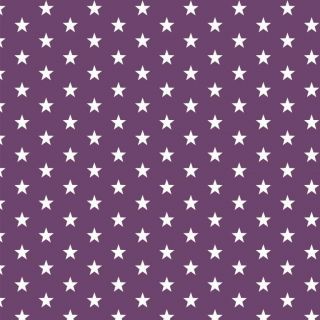 Bavlnená látka Petit stars purple