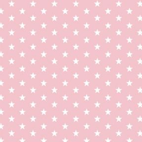 Bawełniana tkanina Petit stars rose