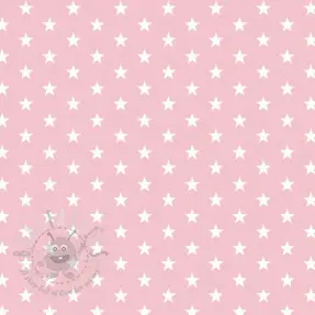 Bawełniana tkanina Petit stars rose