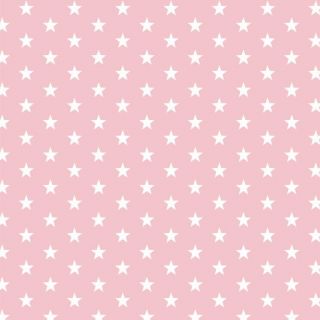 Bavlnená látka Petit stars rose