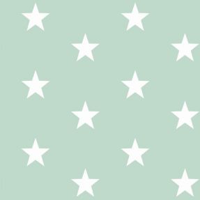 Bavlnená látka Stars mint