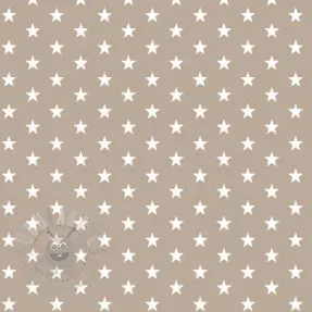Bawełniana tkanina Petit stars sand