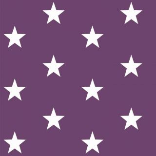 Bavlnená látka Stars purple