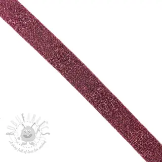 Lamówka LUREX dark pink
