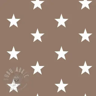 Bawełniana tkanina Stars taupe