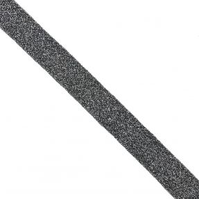 Šikmý prúžok LUREX silver