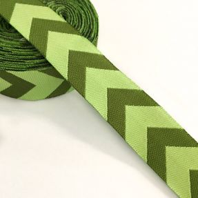 Stuha Chevron lime