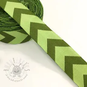 Wstążka Chevron lime