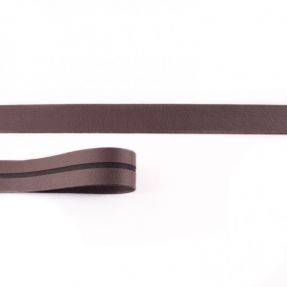 Lamówka imitacja skóry chocolate