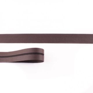 Lamówka imitacja skóry chocolate