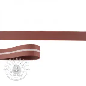 Lamówka imitacja skóry brown
