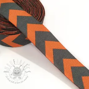 Wstążka Chevron orange