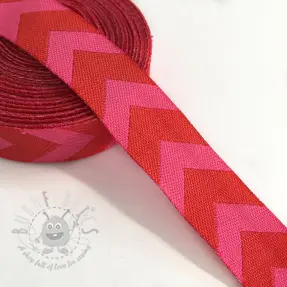Wstążka Chevron red