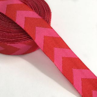 Wstążka Chevron red