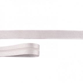 Lamówka imitacja skóry silver