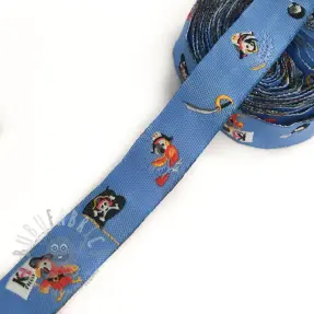 Wstążka Pirat blue