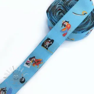 Wstążka Pirat light blue