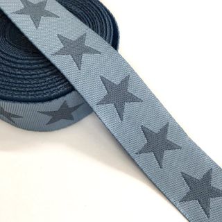 Stuha Stars light blue/jeans