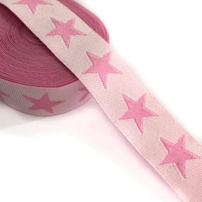 Wstążka Gwiazdy light pink/pink