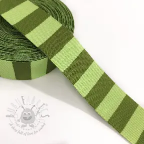 Wstążka Stripe lime