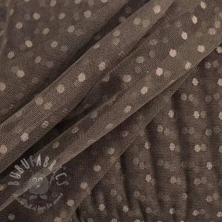 Tiul na TUTU SPOT dark taupe