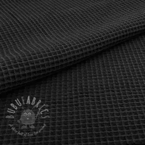 Wafel bawełniany black