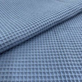 Wafel bawełniany blue
