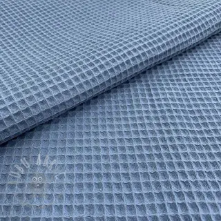 Wafel bawełniany blue