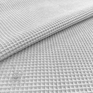 Wafel bawełniany light grey