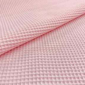Wafel bawełniany light rose
