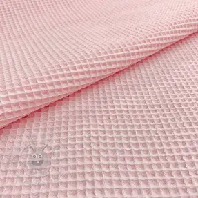 Wafel bawełniany light rose
