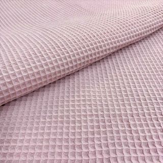 Bavlna s vaflovou väzbou old rose