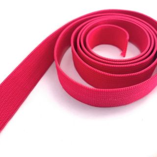 Guma płaska 15 mm fuchsia