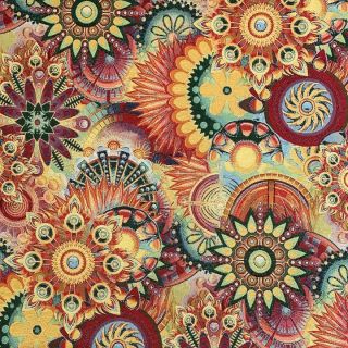 Tkanina dekoracyjna GOBELIN Artistic mandala
