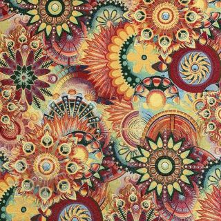 Tkanina dekoracyjna GOBELIN PREMIUM Artistic mandala