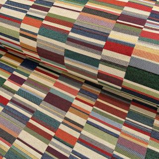 Tkanina dekoracyjna GOBELIN New stripes creme