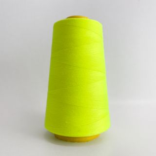 Nić overlockowa 2700 m neon żółty