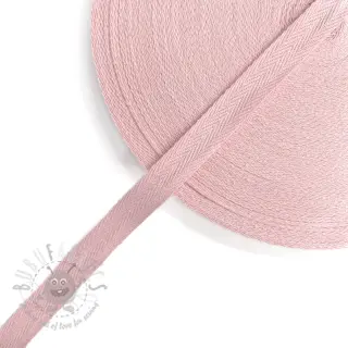 Taśma skośna bawełniana 15 mm pink