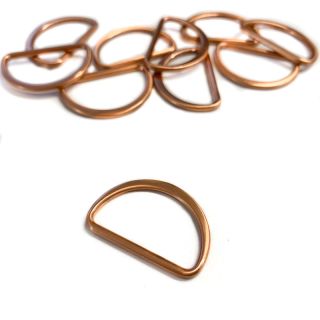 Polokrúžok 25 mm copper