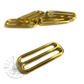 Metalowy regulator przesuwany 40 mm gold