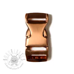 Metalowa klamra zatrzaskowa 25 mm copper