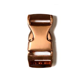 Kovová spona trojzubec 25 mm copper