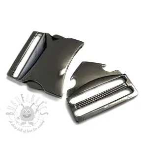 Metalowa klamra trójząb 40 mm anthracite