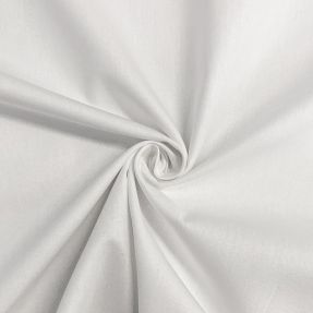 Bavlnený popelín optical white