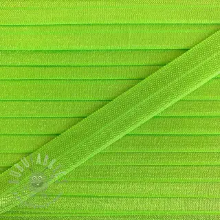 Guma lamówkowa 15 mm neon green