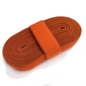 Guma płaska 15 mm orange 2 m