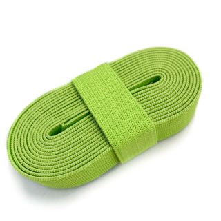 Guma płaska 15 mm light lime 2 m