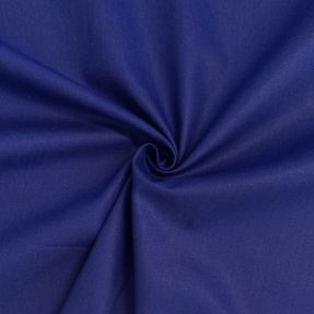 Bavlnený popelín dark cobalt