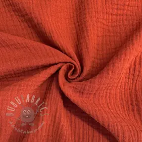 Muślin double gauze terra ORGANIC